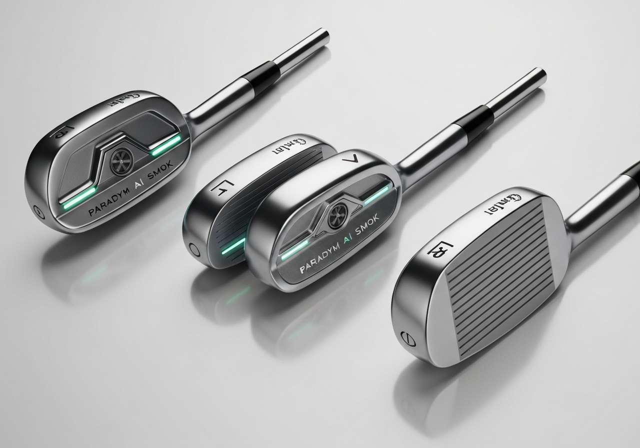 Comparison of 2024 Callaway iron models highlighting key technologies and target player profiles