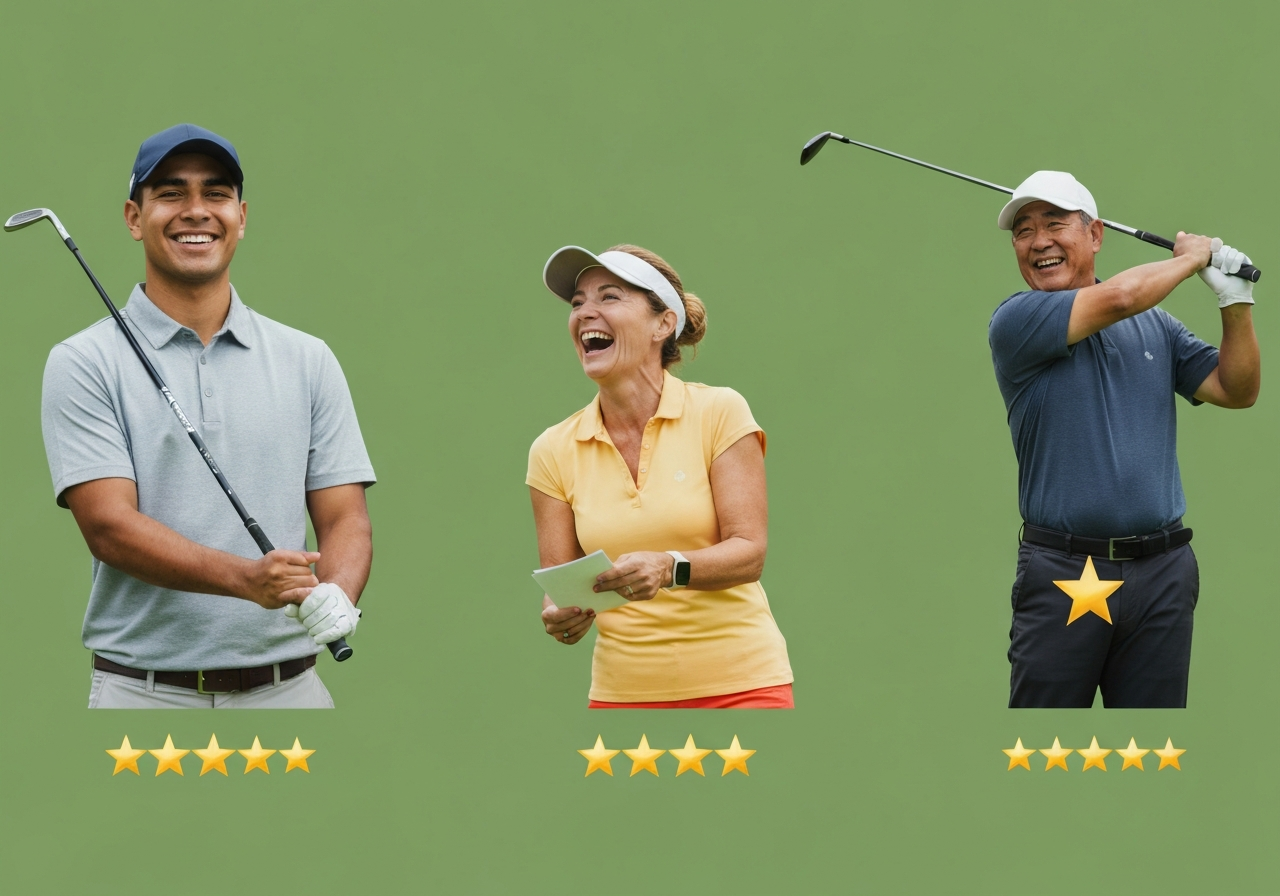 How Good Are Callaway Edge Golf Clubs? A Comprehensive Review (2026) 2 Callaway Edge user review collage with star ratings