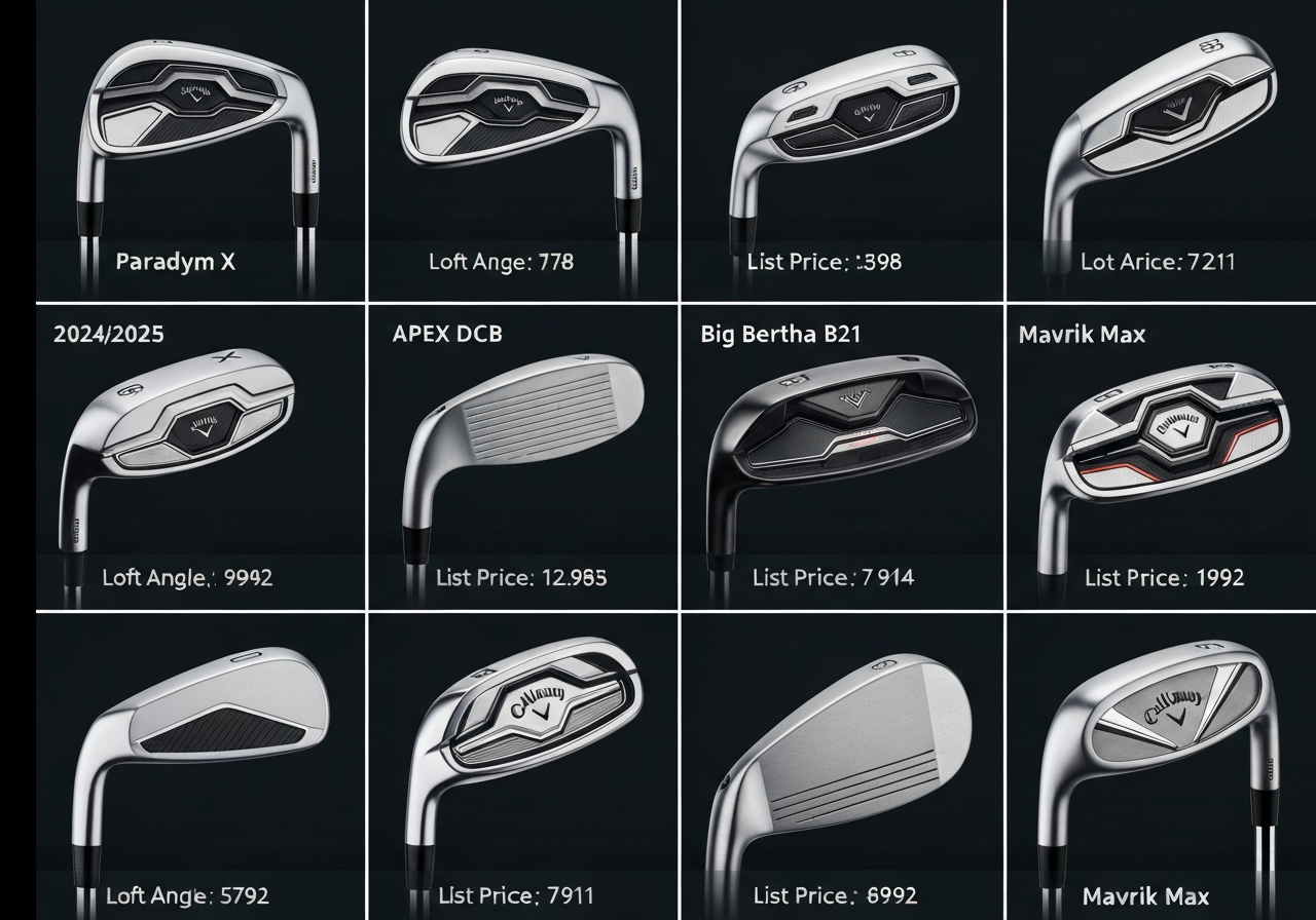 Best Callaway Irons for High Handicap Golfers: Forgiveness First (2026) 2 2024â2025 Callaway iron lineup for high handicappers