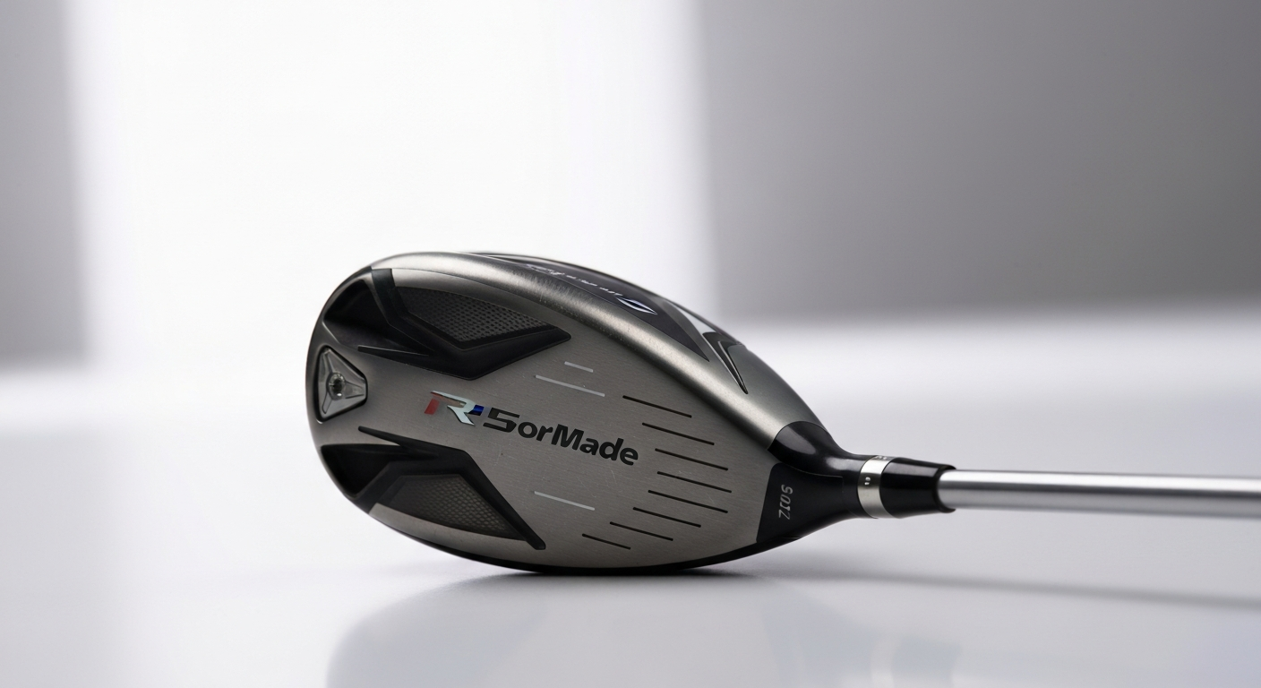 TaylorMade R540 titanium face structure and fixed hosel