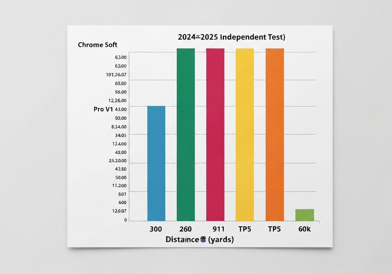 Callaway Chrome Soft Review 2026: What Golfers Are Really Saying 1 Distance comparison chart: Chrome Soft vs Pro V1 vs TP5 2025