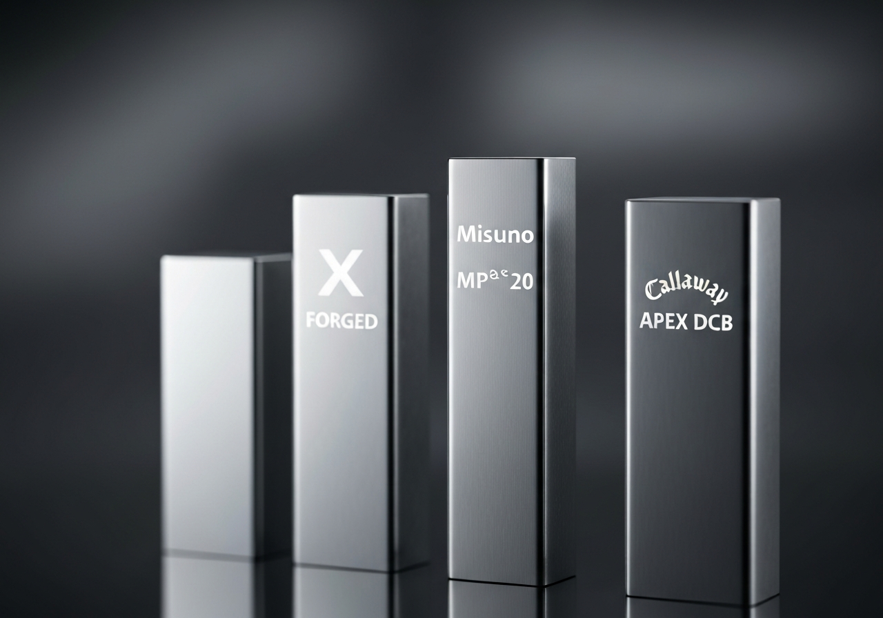 Bar chart comparing workability index of Callaway X Forged vs blade vs cavityâback irons