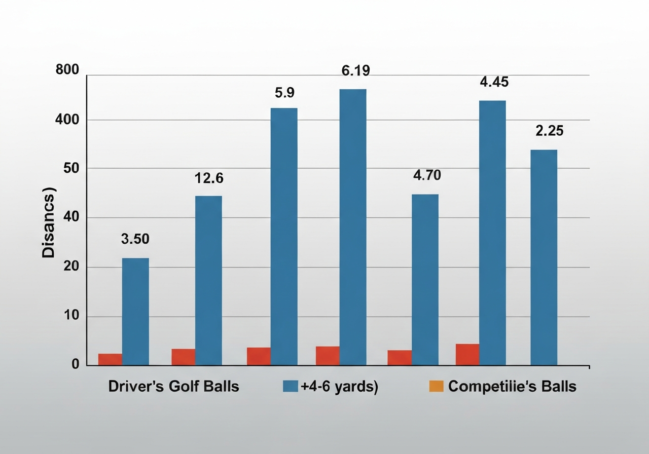 Are Callaway Superhot Golf Balls Good? Detailed Analysis (2026) 1 Distance gain comparison chart Callaway Superhot