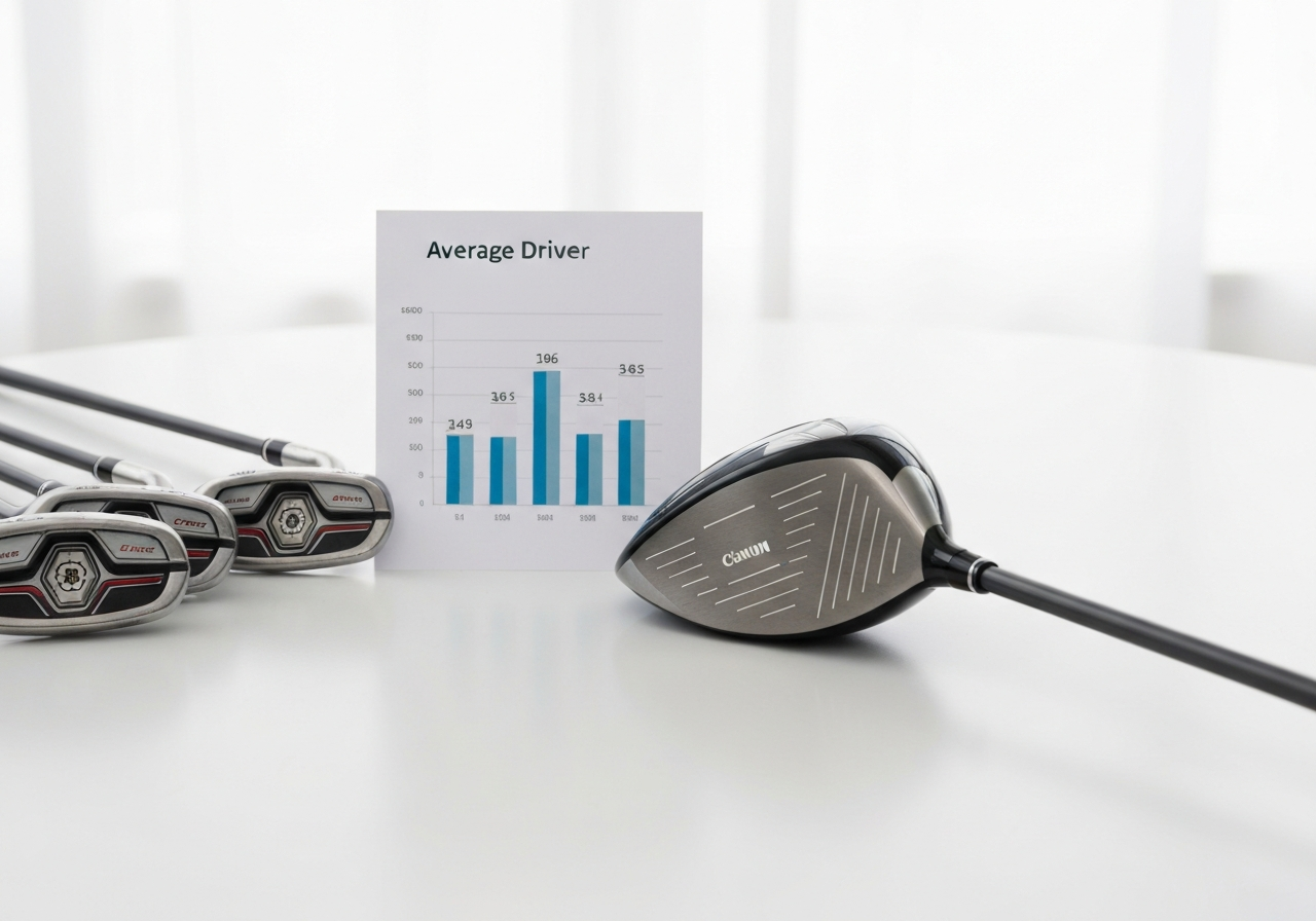 Performance comparison chart: Callaway Strata Plus 2026 distance and accuracy
