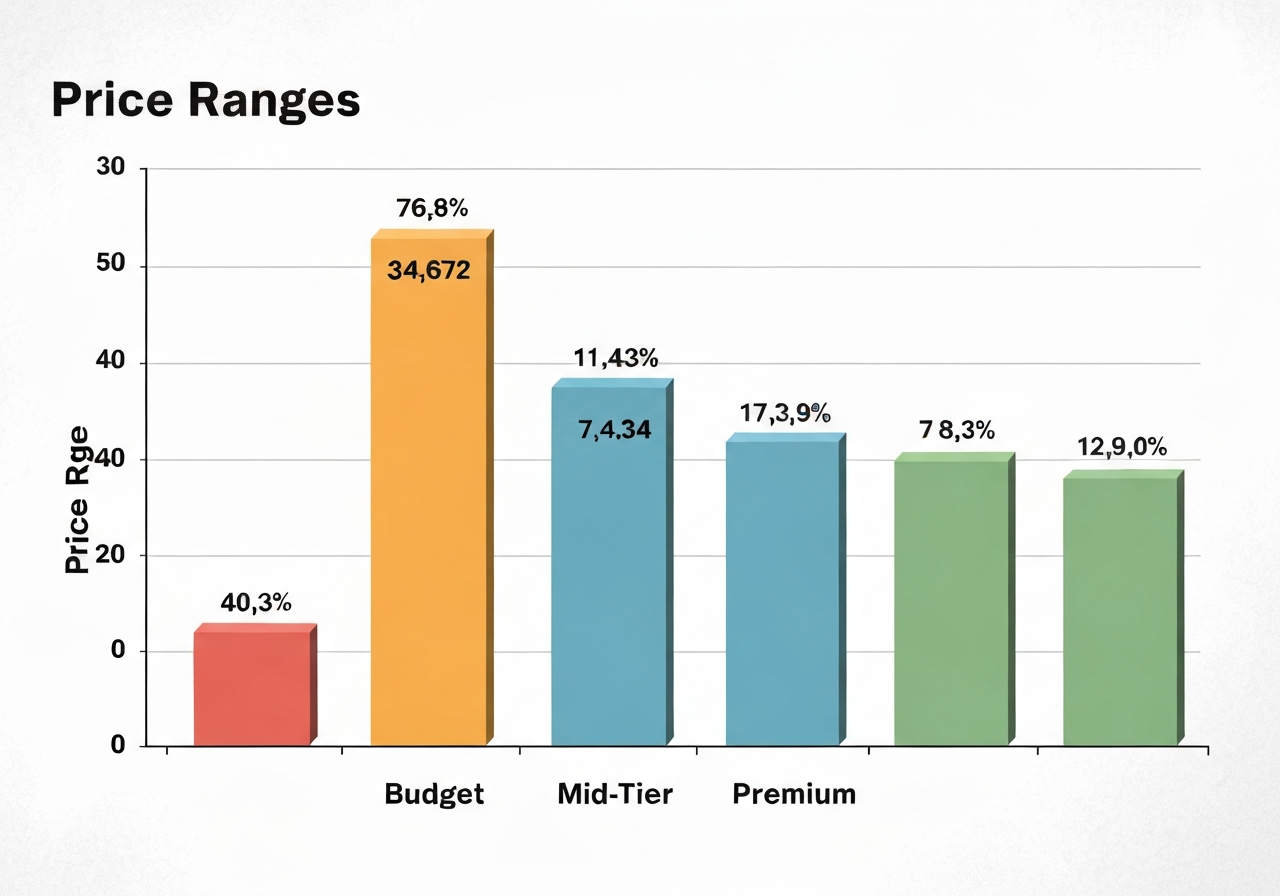 Golf trolley price ranges 2026 budget to premium