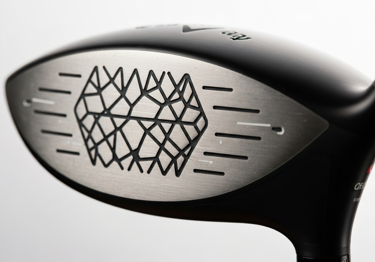 Where Are Callaway Golf Clubs Made? Manufacturing Locations, Supply Chain & Sustainability (2026) 1 AI-optimized face pattern on a Callaway Paradym driver