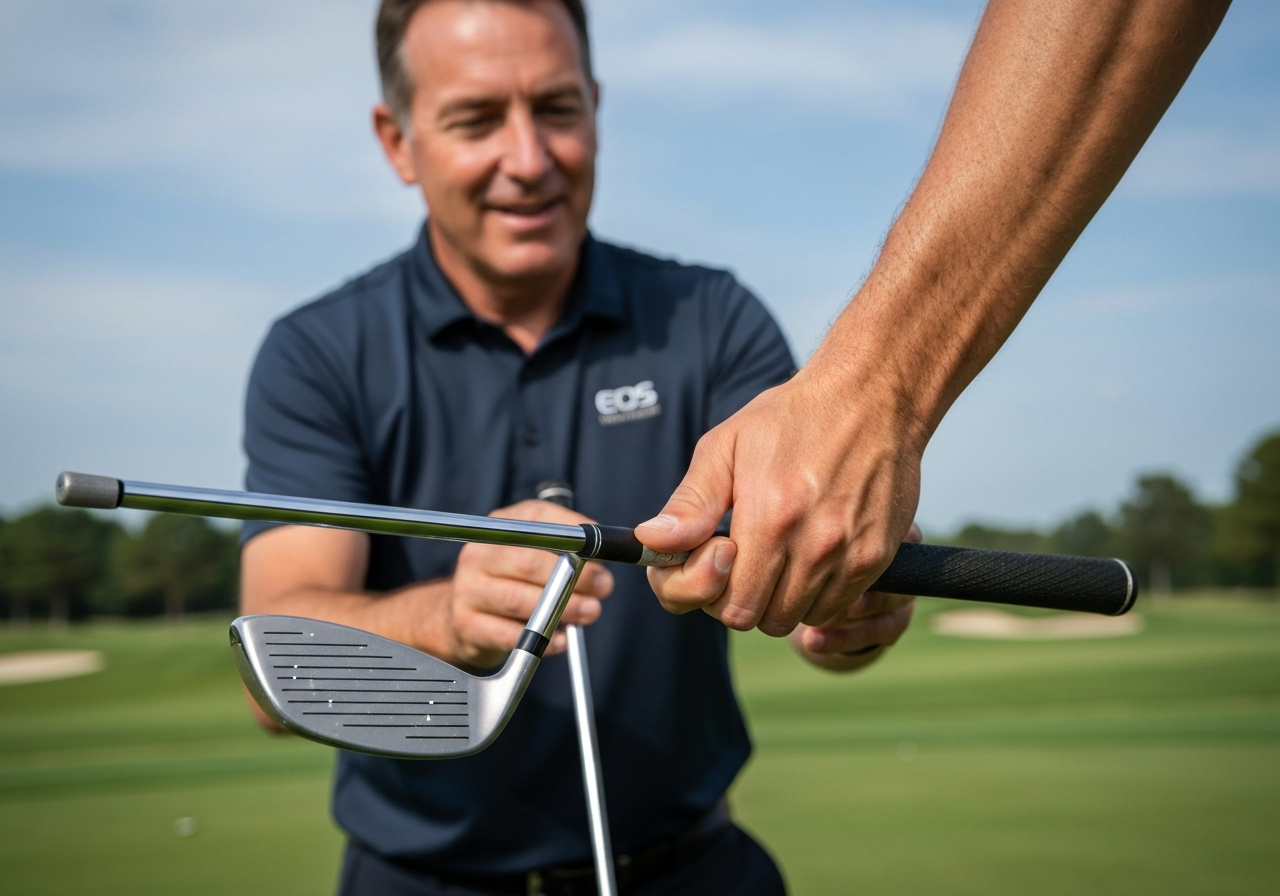 Club fitting lie angle adjustment Taylormade SIM iron