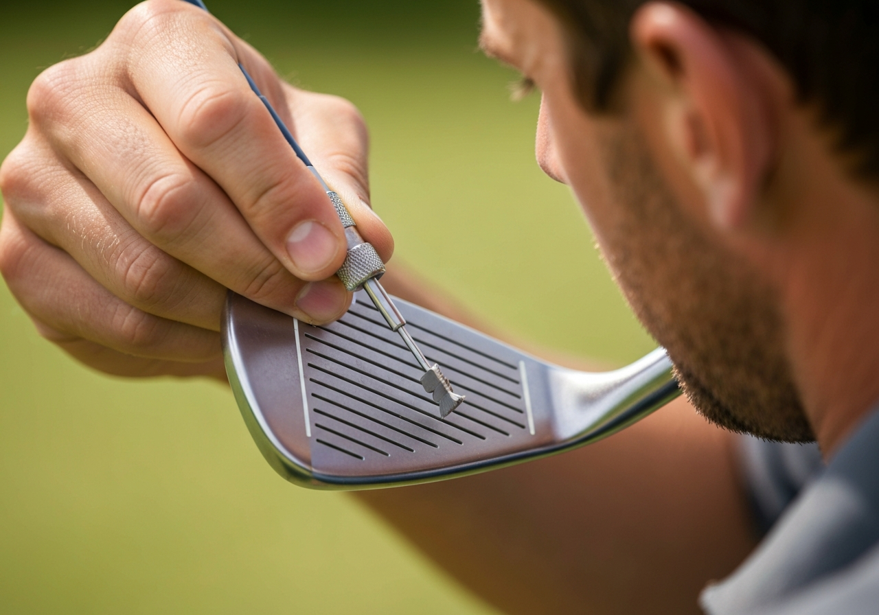 Are Callaway X-18 Irons Still Good? Comprehensive Guide 2 Groove cleaning maintenance for golf irons
