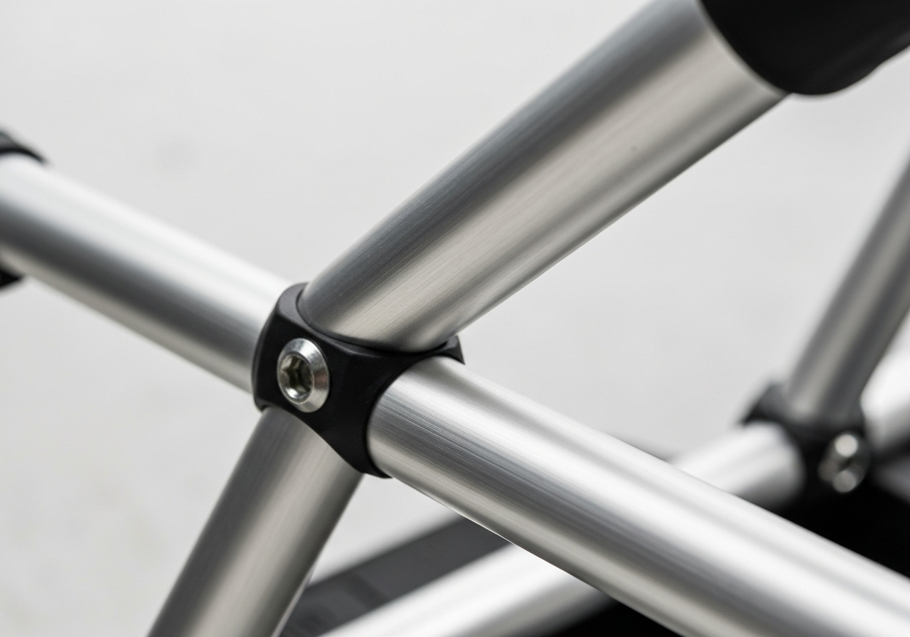 Eco friendly golf trolley frame made from recycled aluminum