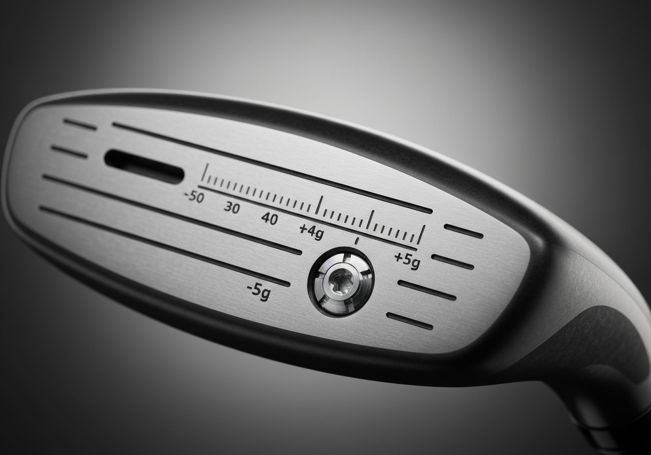 Adjustable weight ports on Callaway Hyper X Driver sole