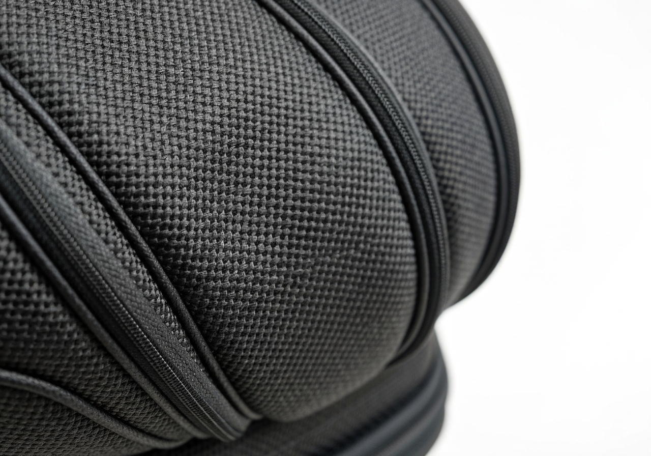 Ogio Majestic Cart Bag material detail showing durable fabric