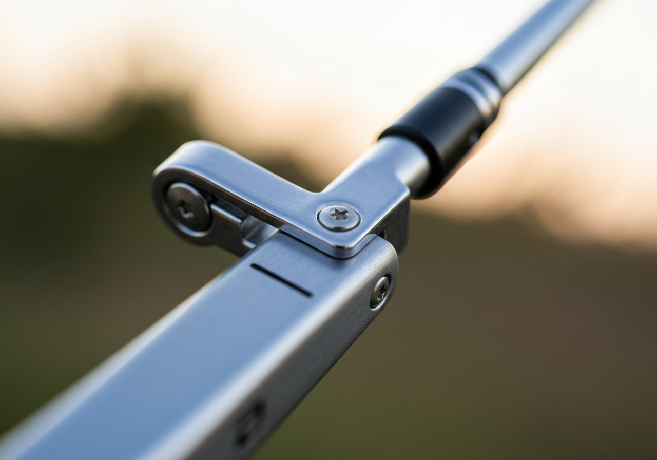 One-click folding mechanism on Dunlop trolley