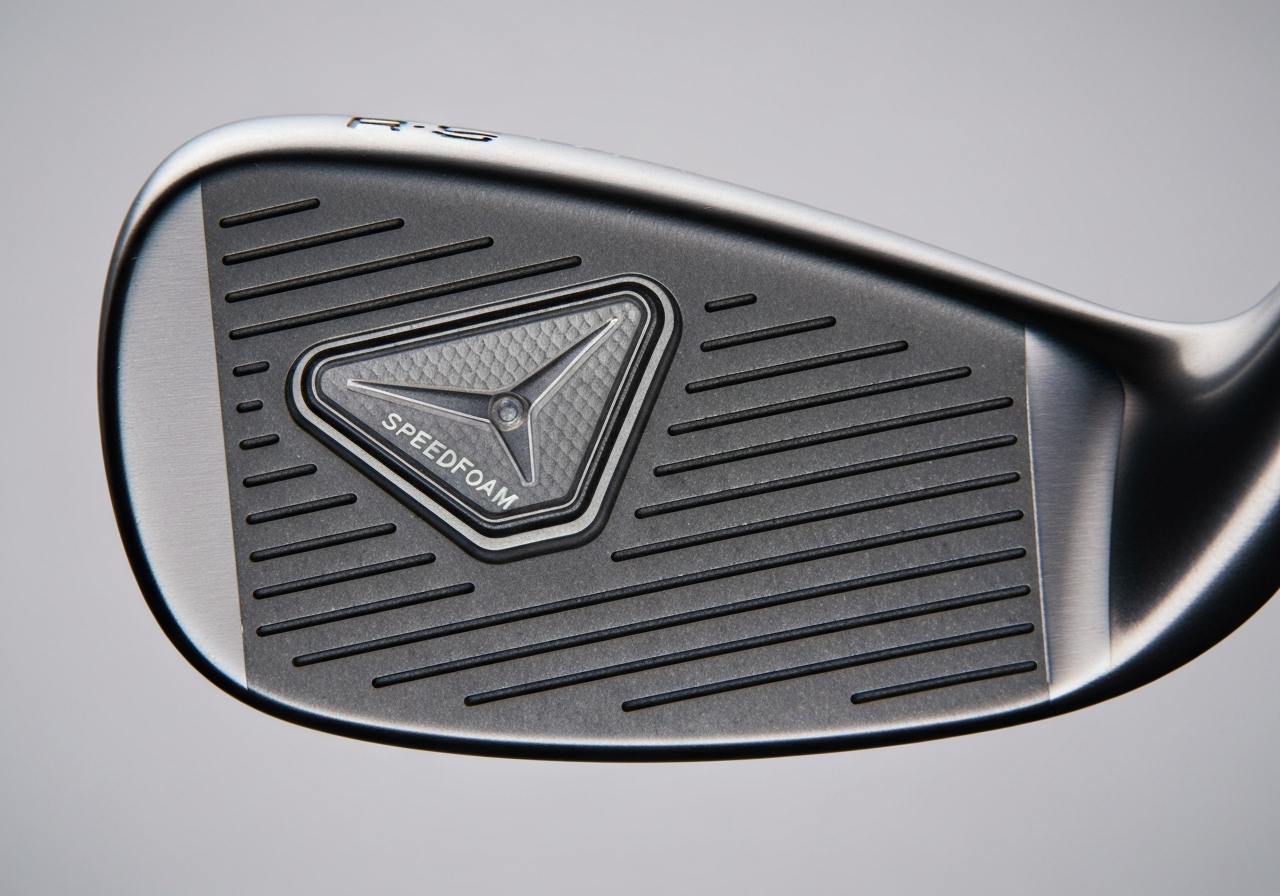 Who Plays TaylorMade on Tour? Top Players Using TaylorMade Clubs in 2026 3 TaylorMade iron face technology close up