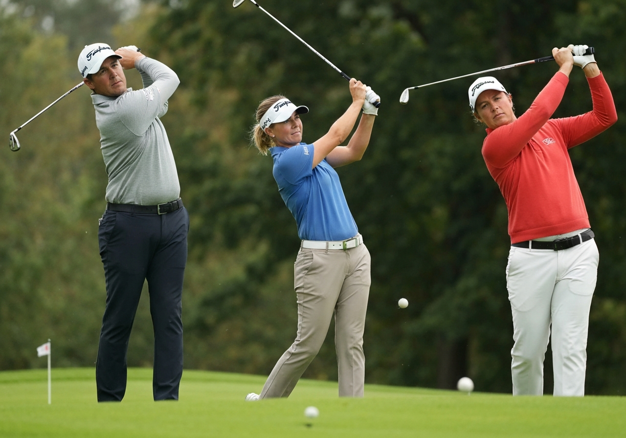 Golfers sharing their experiences with the TaylorMade M4 driver