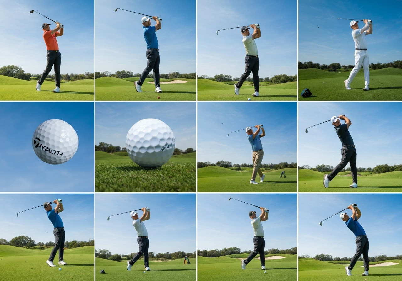 Are Taylormade Stealth Irons Forged? (2026) â Full Review, Performance & Buying Guide 1 Golfer hitting iron shot with Taylormade Stealth irons on fairway
