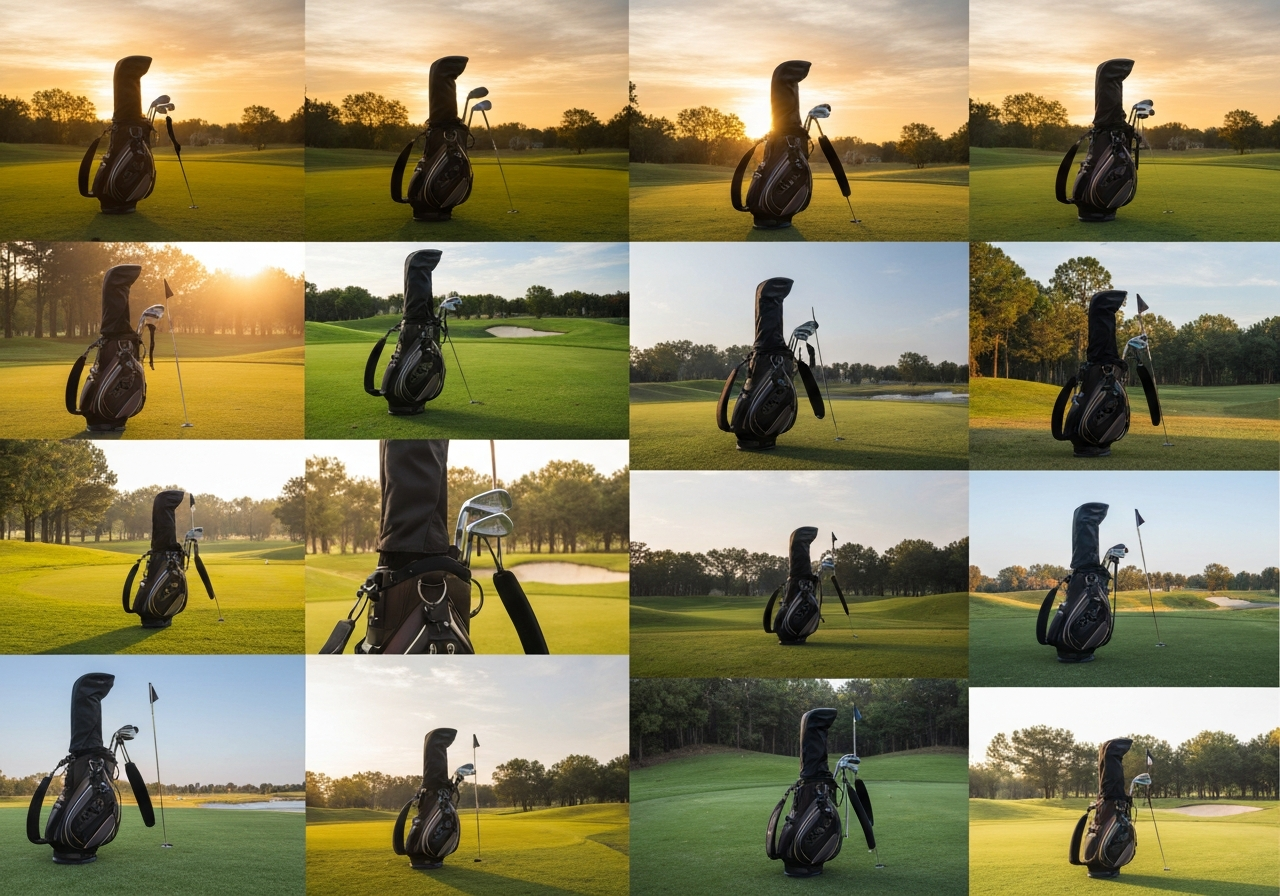 Real golfer photos of Ogio Majestic Cart Bag in use