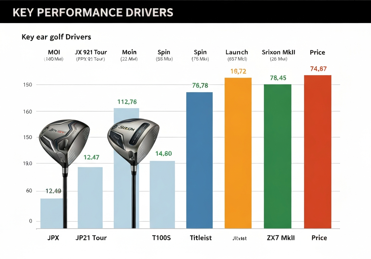 Are Mizuno JPX 921 Tour Blades? Performance Breakdown (2026) 3 Blade iron comparison chart MOI launch spin price