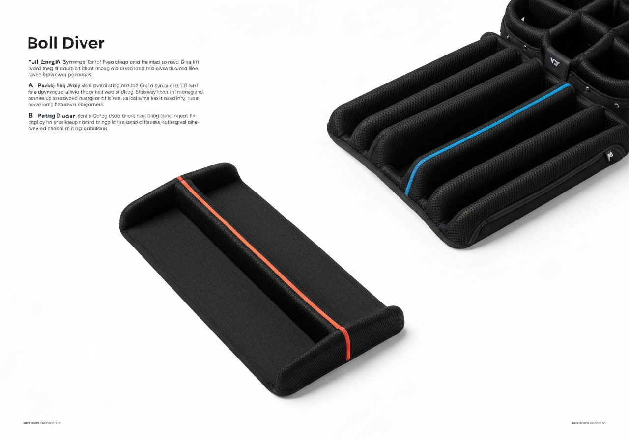 divider system comparison for lightweight golf trolley bag
