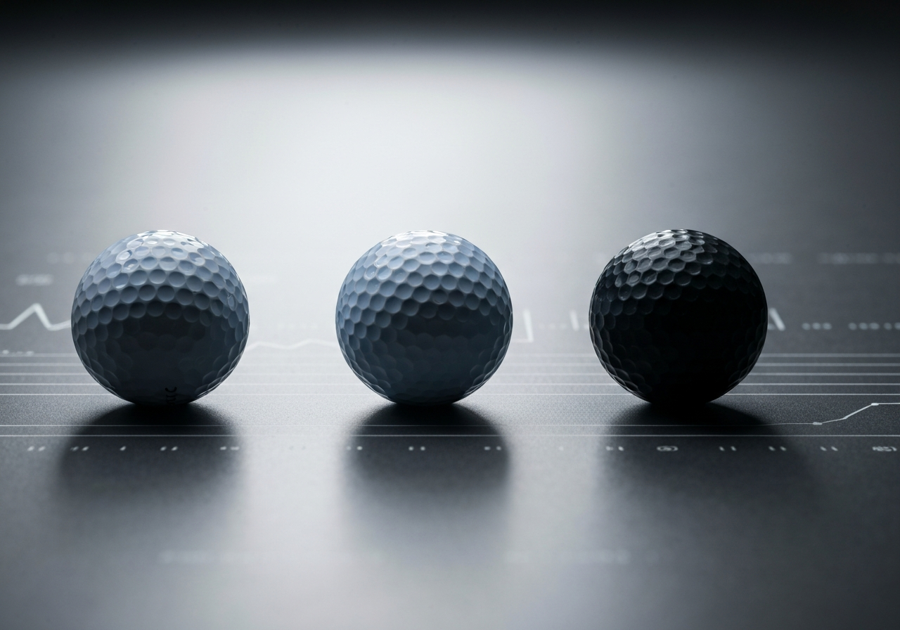 Premium golf ball comparison chart 2026