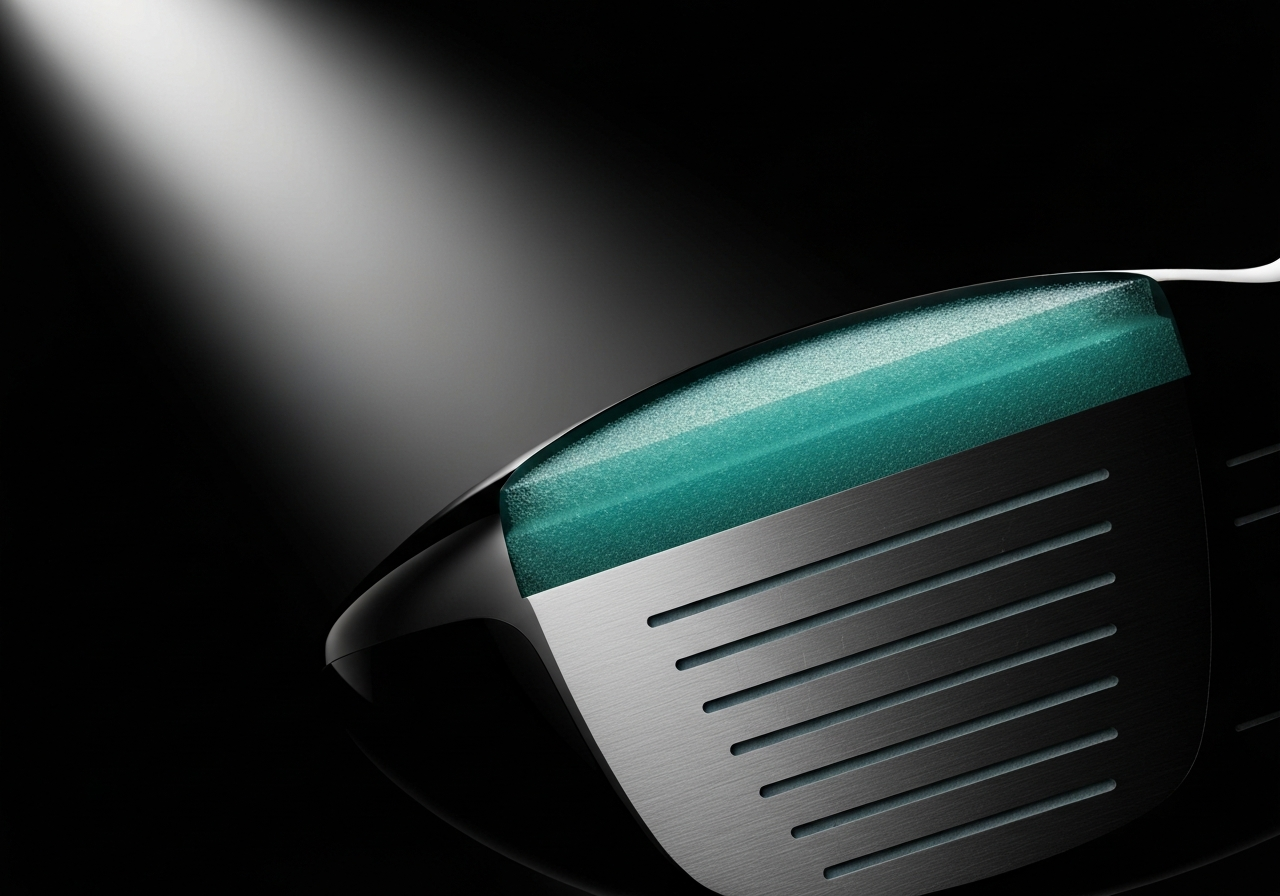 TaylorMade AI face and Speed Foam crossâsection