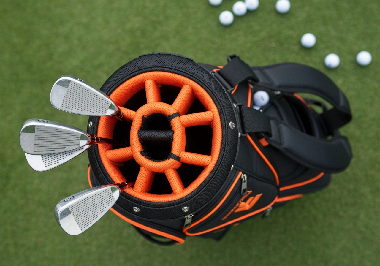 How to Organize TaylorMade Golf Bag: Pro Tips (2026) 2 TaylorMade golf bag pocket organization diagram