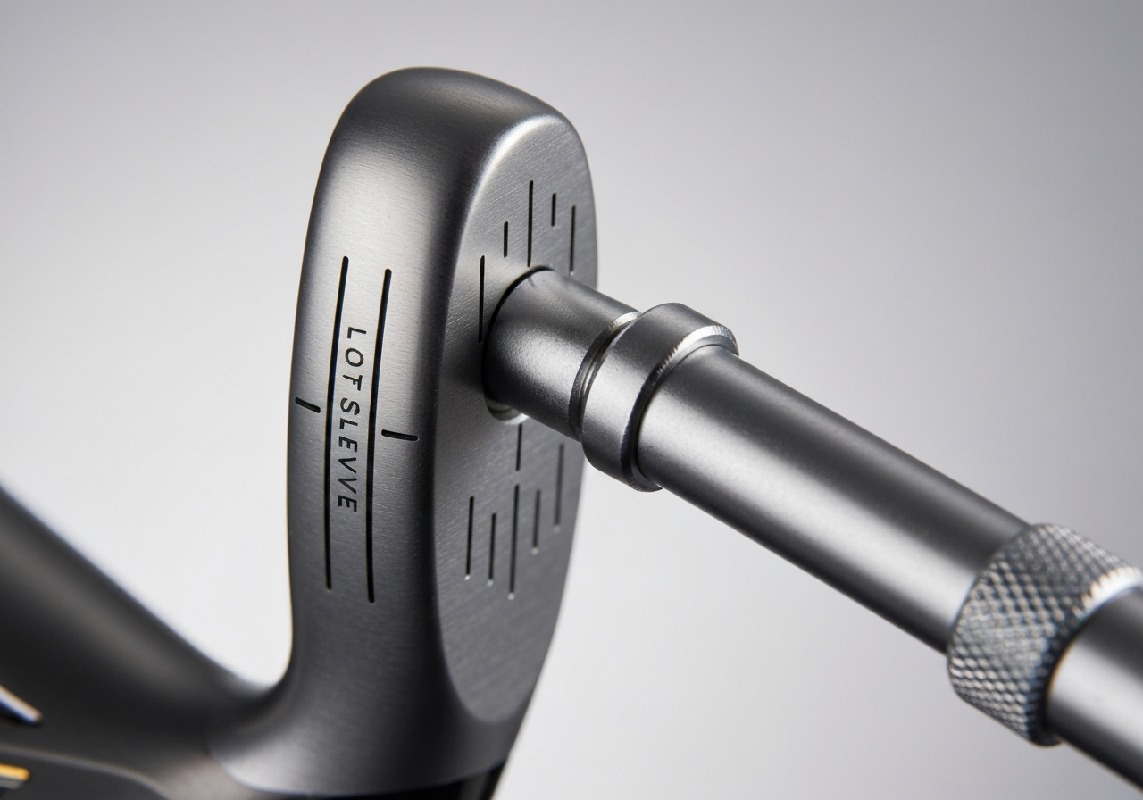 How to Adjust a Taylormade M1 Driver for Optimal Performance (2026) 1 Loft sleeve alignment marks and torque wrench on Taylormade M1 hosel