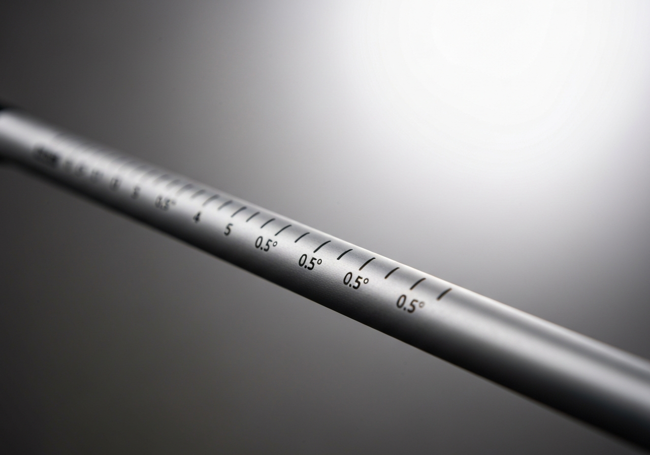 Loft sleeve of TaylorMade R11 with degree markings and alignment guide