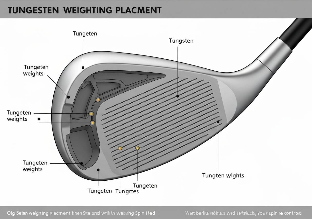 How Old Are Callaway Big Bertha Irons? History and Evolution (2026) 1 Tungsten weighting diagram in Callaway Big Bertha iron