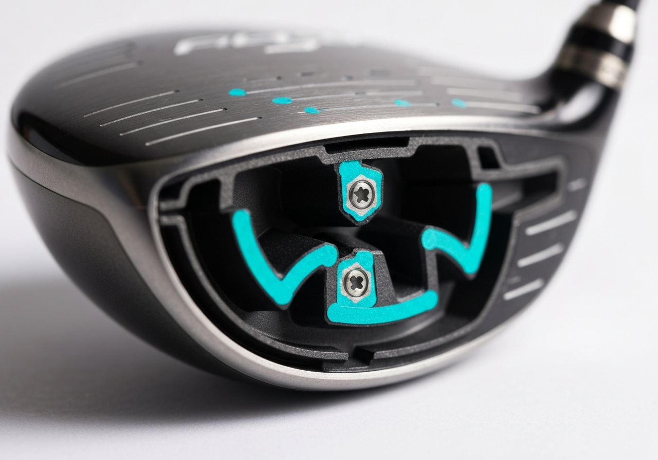Flash Face Cup tungsten weighting diagram Callaway Mavrik