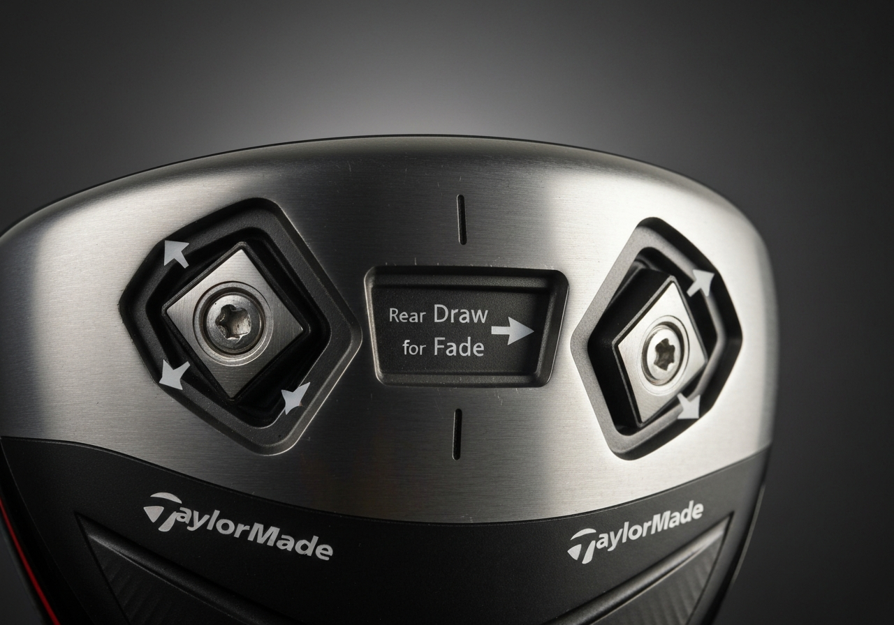 How to Adjust TaylorMade SIM Max Driver: Perfect Your Settings (2026) 1 SIM Max weight ports diagram for draw and fade bias