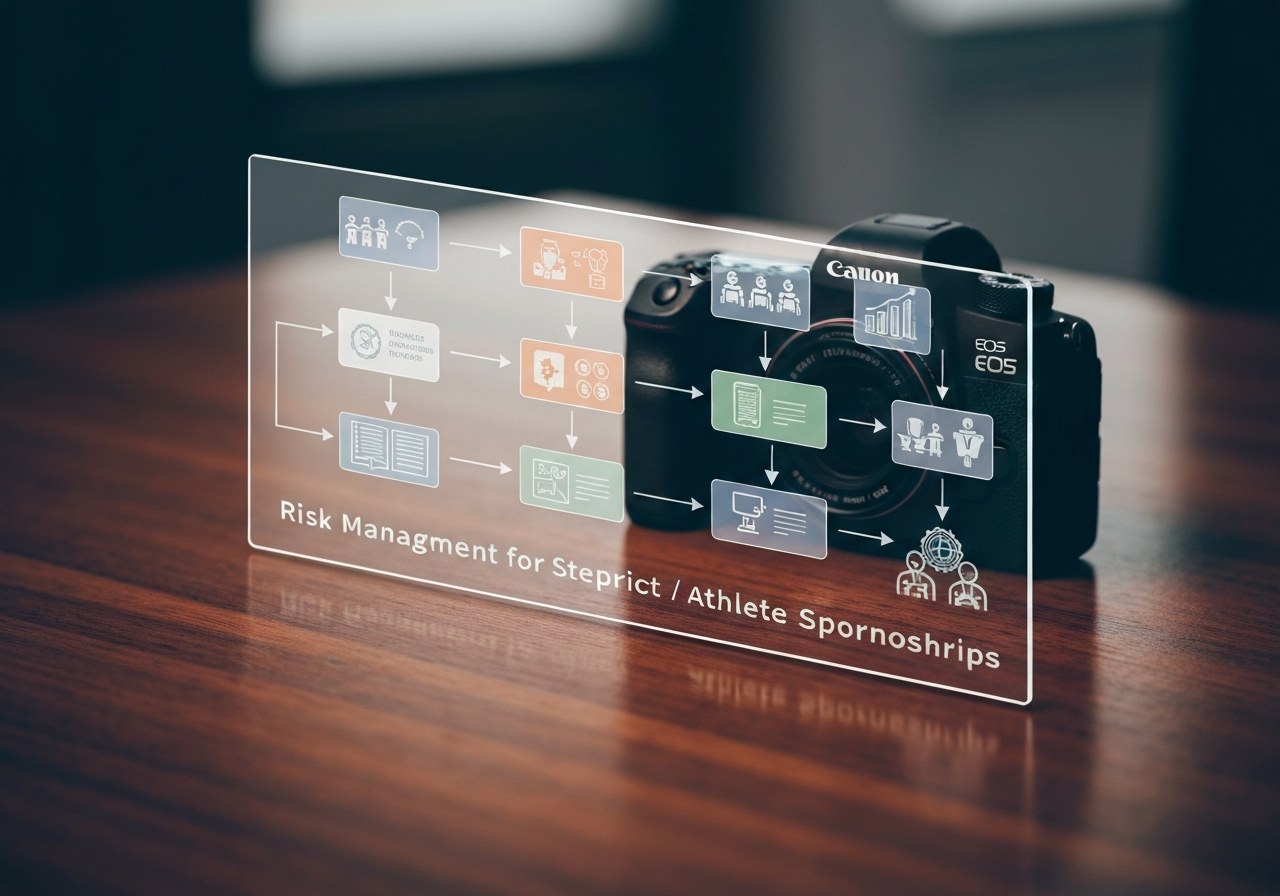 Risk management flowchart for brand-athlete partnerships