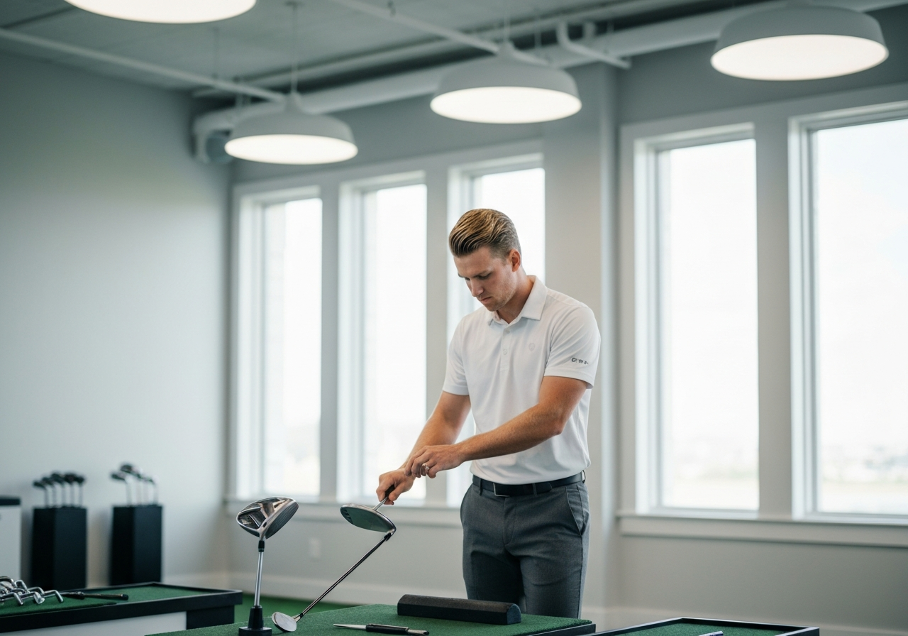 Are TaylorMade Golf Clubs Good for Beginners? Best Picks for 2026 2 Custom club fitting session for a beginner golfer