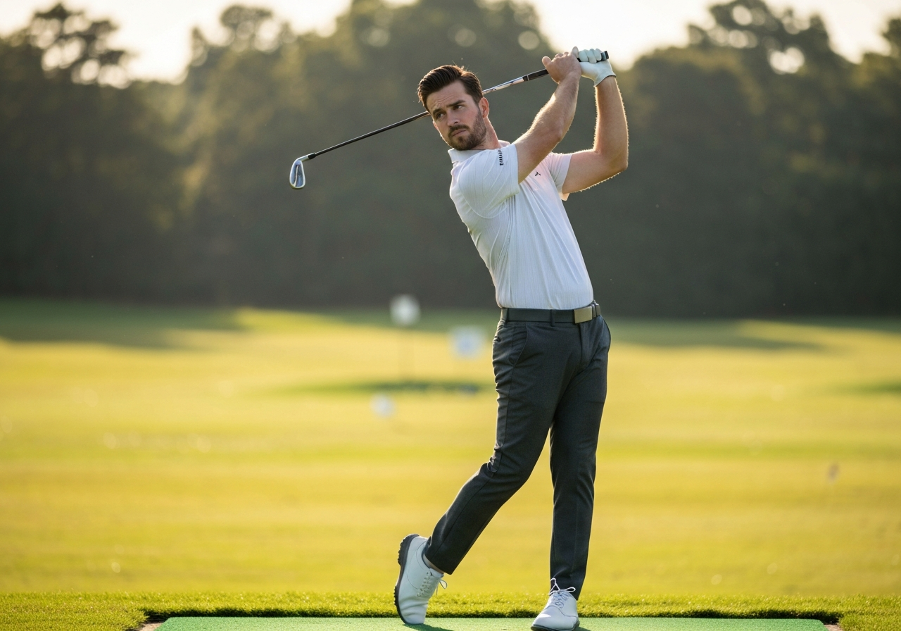 Graphite shaft Callaway 10 iron in use