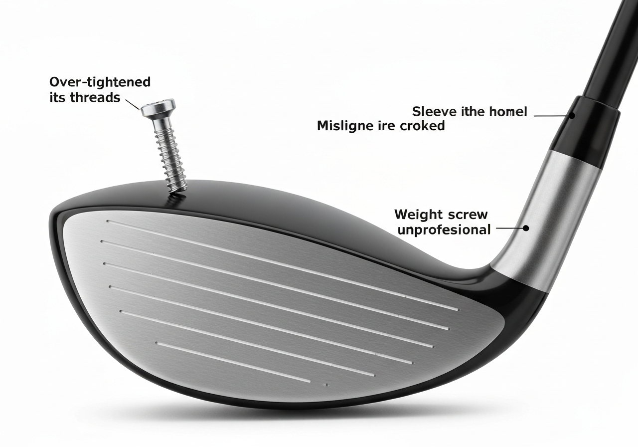 Common loft adjustment mistakes on the Taylormade M6 driver