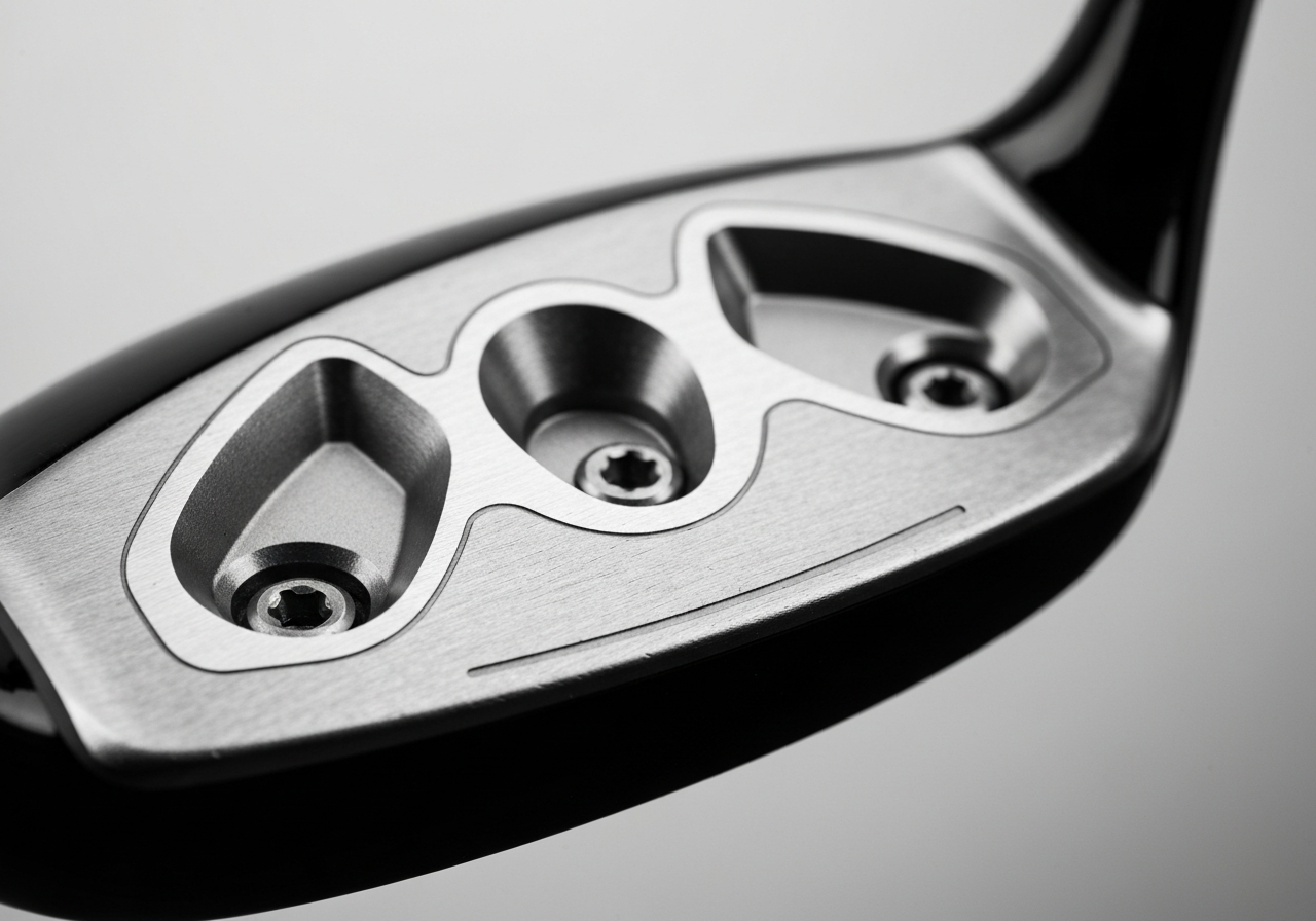 How to Adjust TaylorMade M3 Driver: Pro Techniques Revealed (2026) 2 Diagram showing heel, center, and toe weight locations on TaylorMade M3 sole