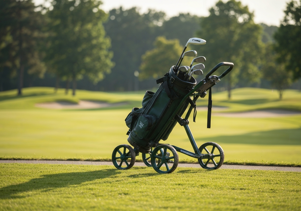 maintenance steps for golf trolley bag