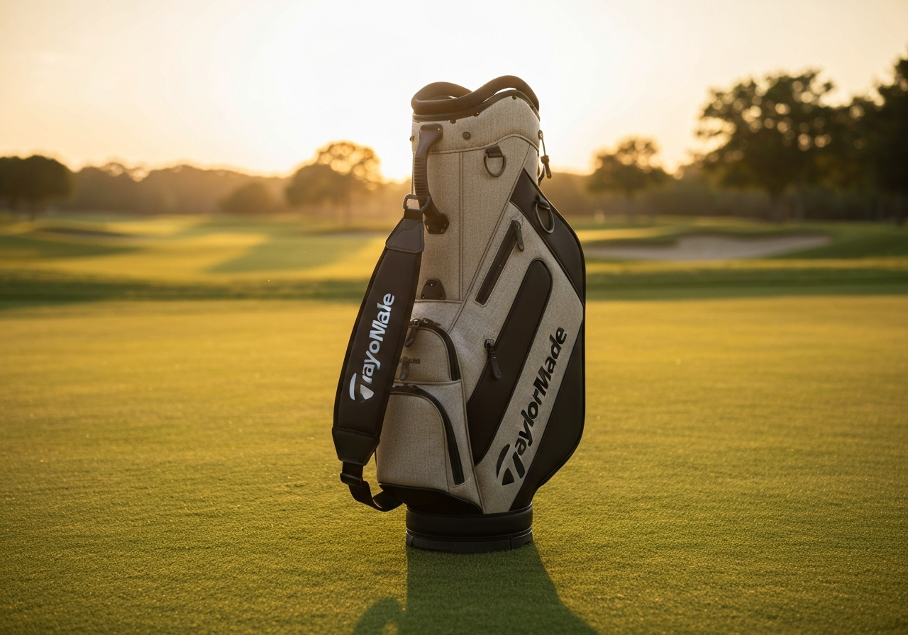 TaylorMade recycled golf bag 2023