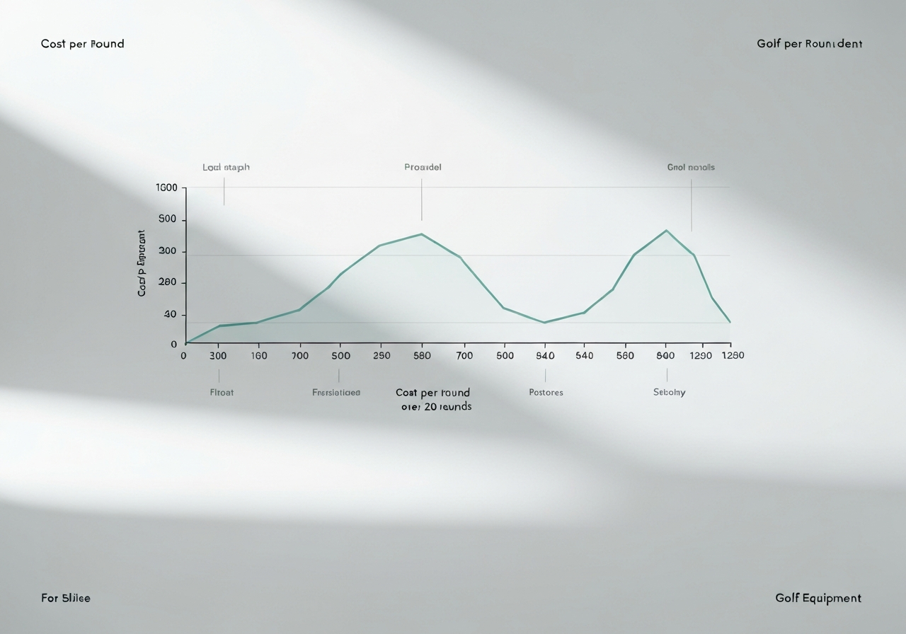 Cost per round infographic Callaway Super Soft