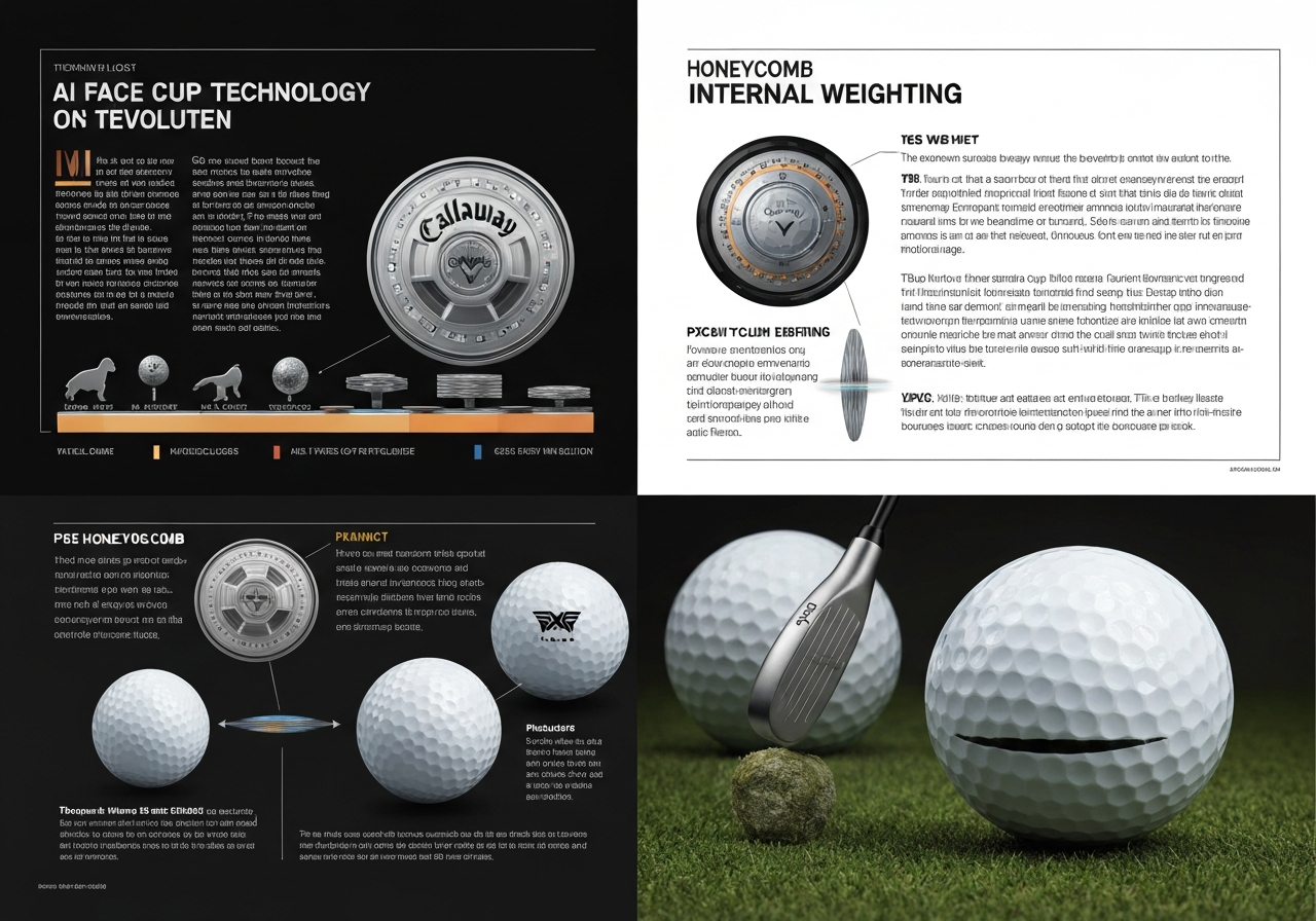 AI Face Cup vs PXG honeycomb weighting technology comparison