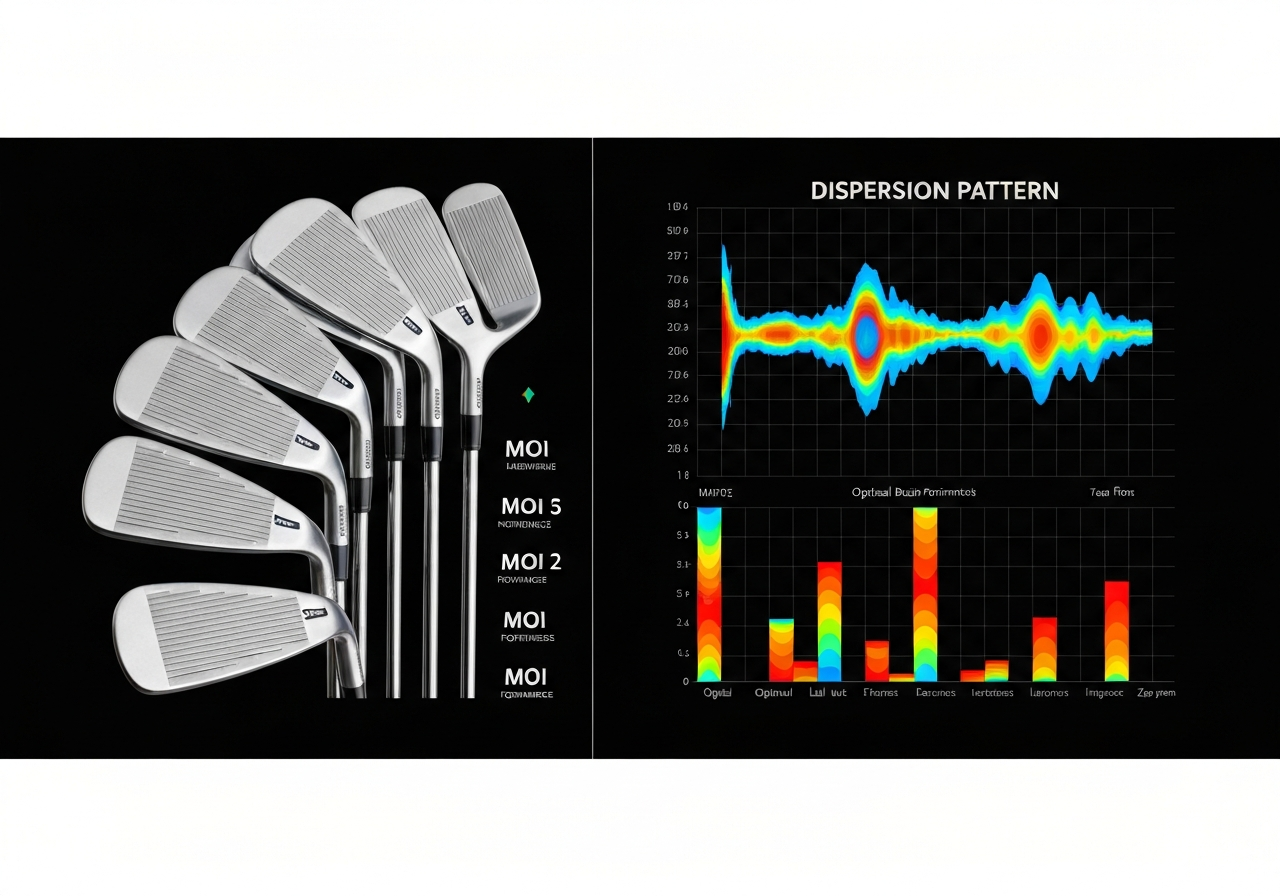 Forgiveness comparison: Ping G425 vs Callaway Rogue ST Max MOI and shot dispersion