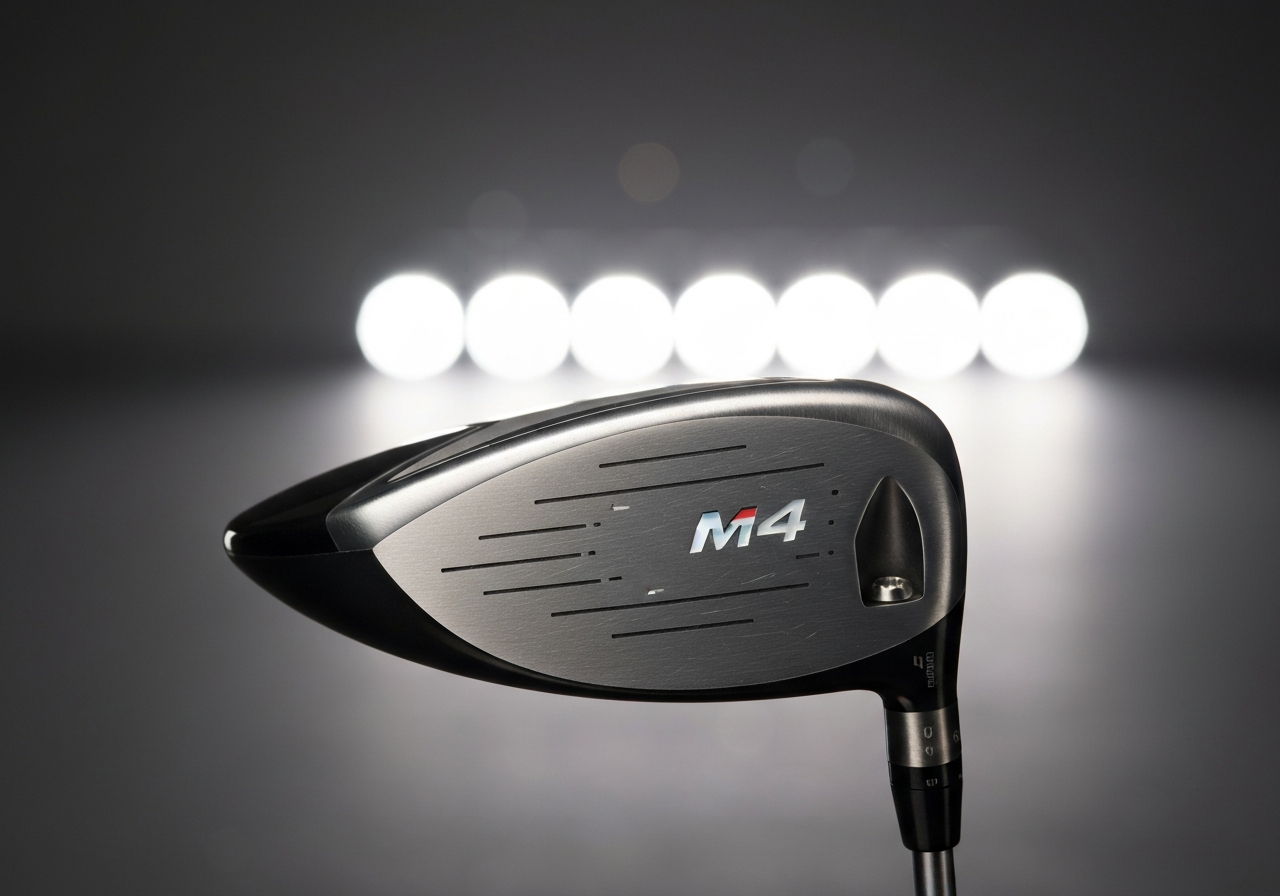 Launch monitor data for TaylorMade M4 impact dispersion