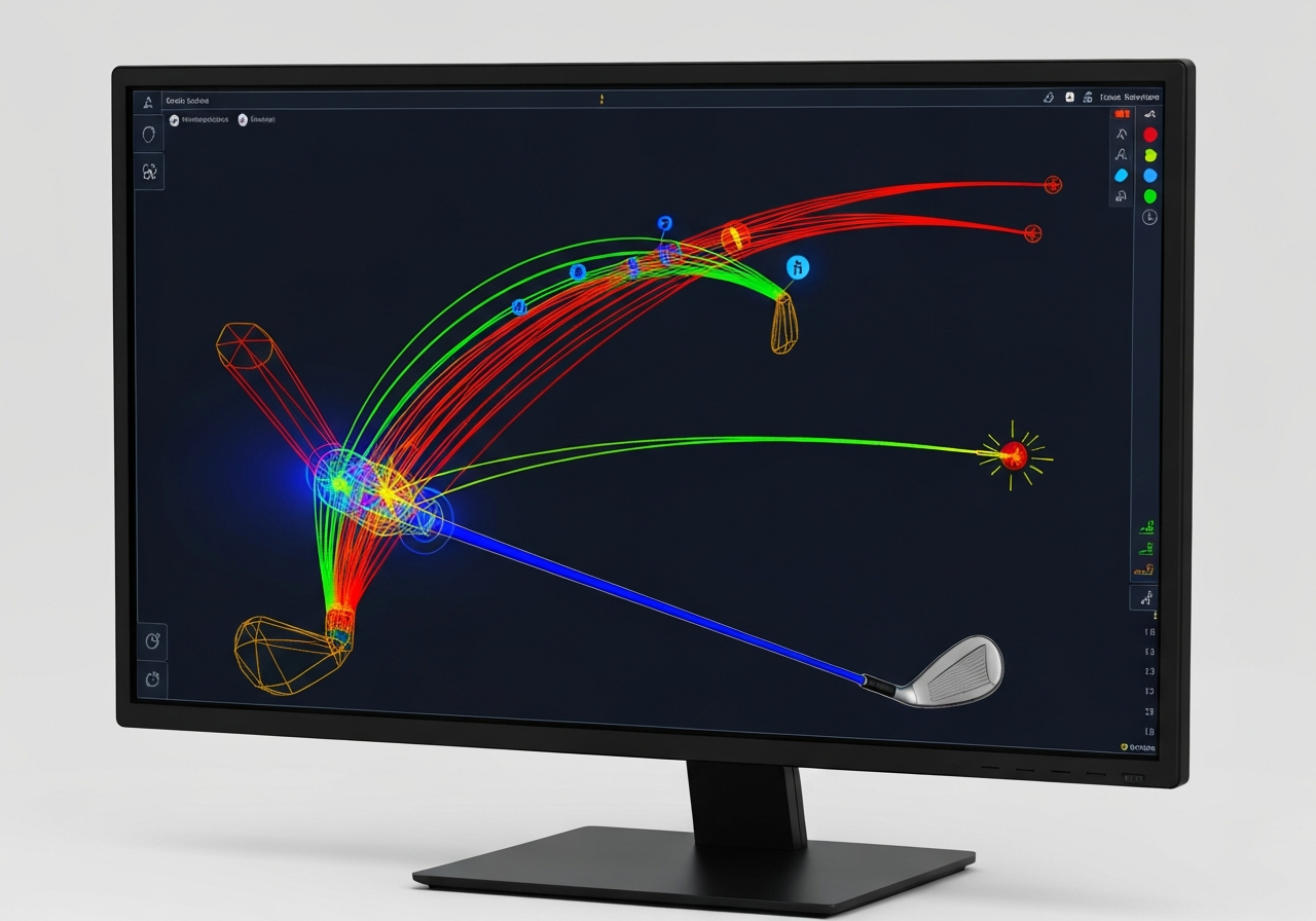 Are Taylormade RBZ Clubs Good? A Detailed Review (2026) 1 Launch monitor data showing RBZ distance and dispersion