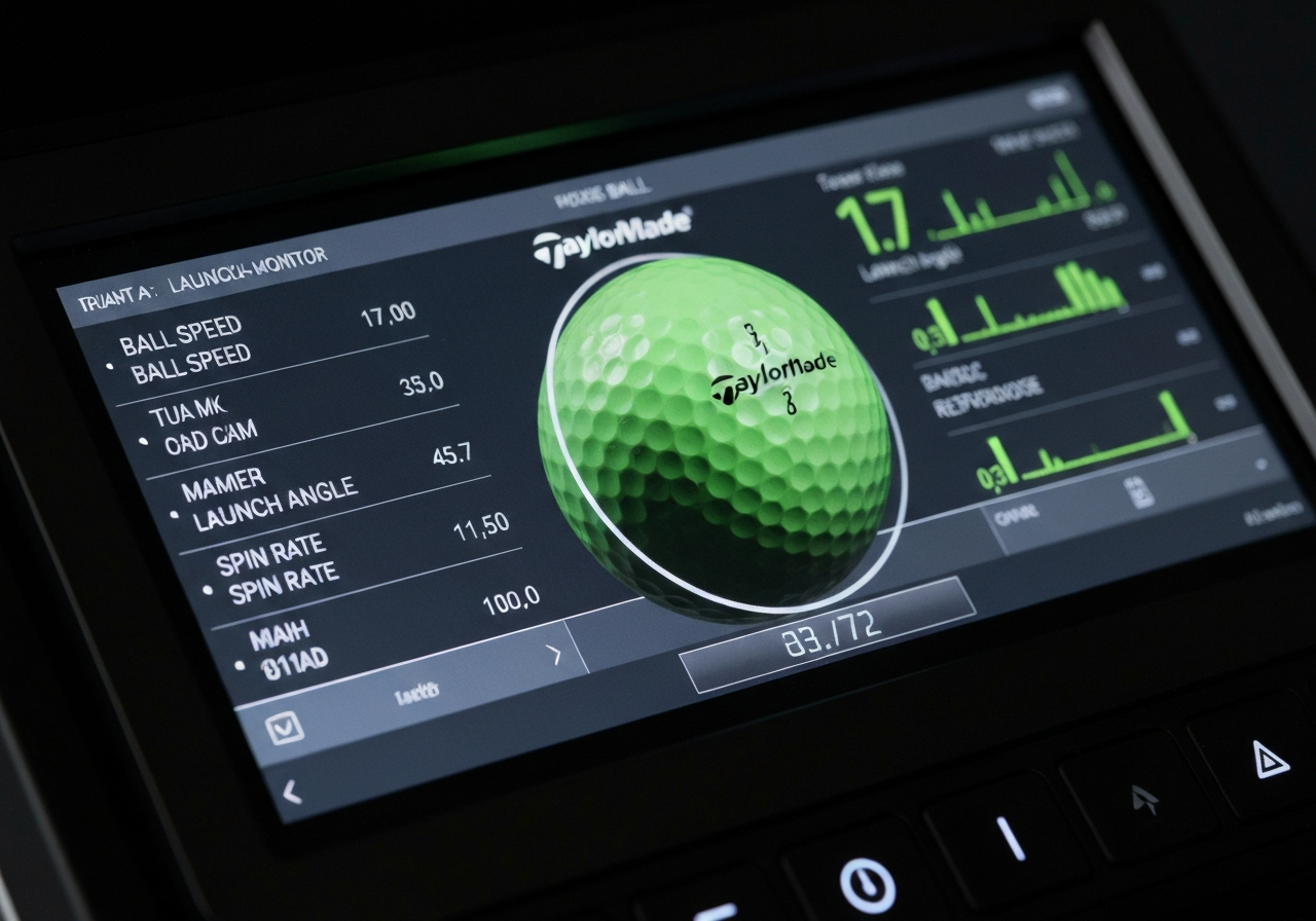 Launch monitor data for Taylormade Tour Response ball