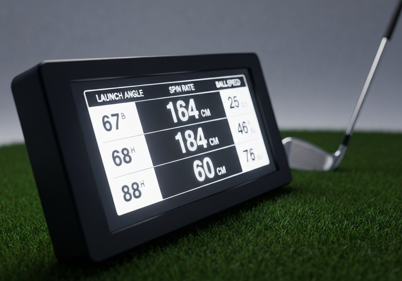 How to Adjust Your Callaway Mavrik Driver: StepâbyâStep Guide (2026) 2 Launch monitor readout showing launch angle and spin data