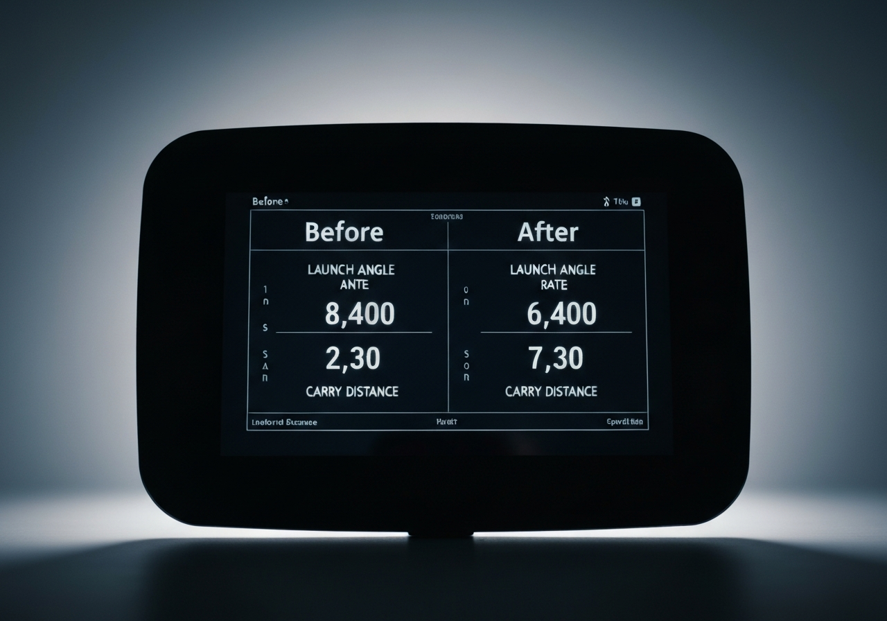 How to Adjust Loft on Callaway Mavrik Driver: Performance Tweaks (2026) 2 Launch monitor data comparing loft settings