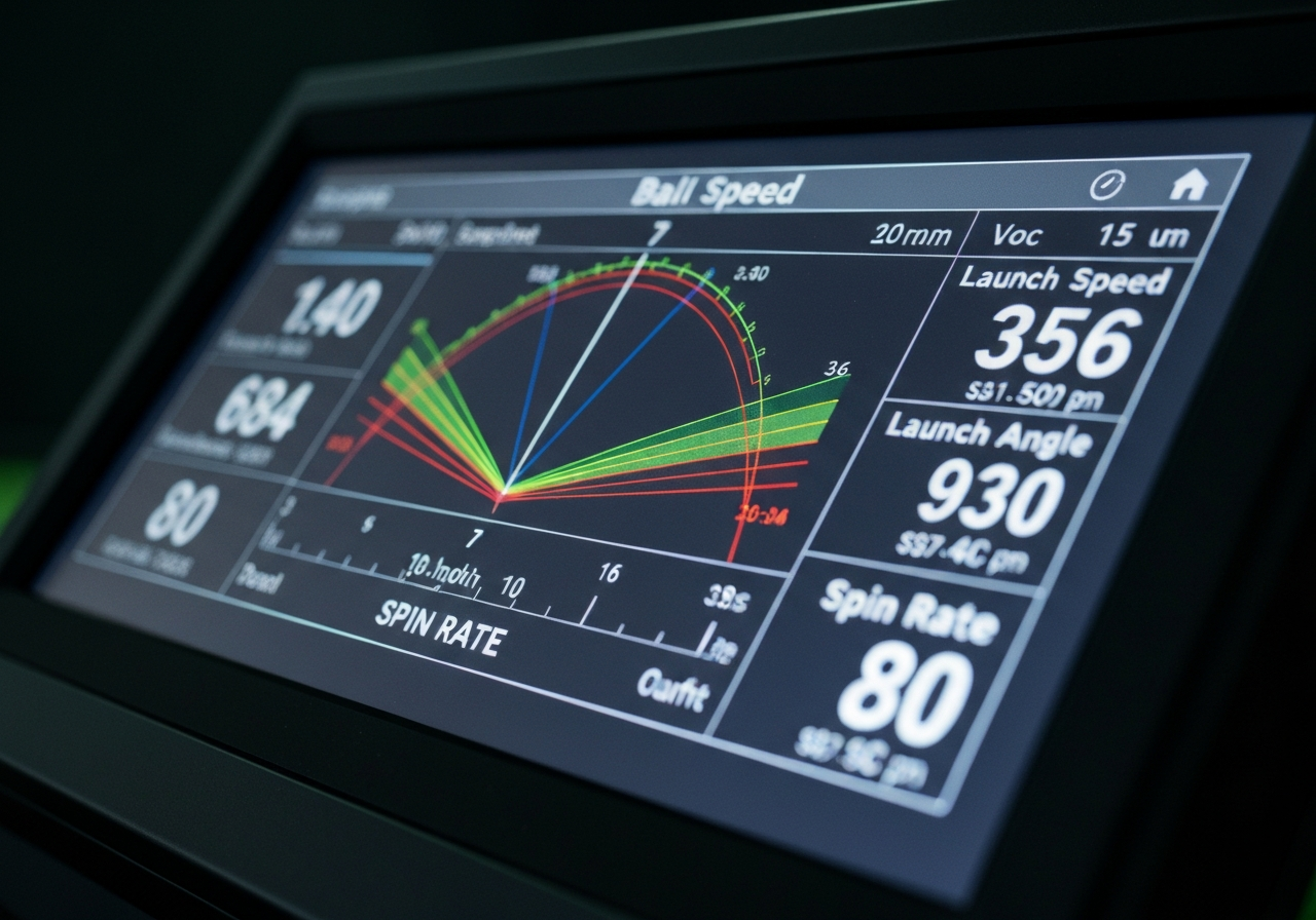 Launch monitor data for Rogue ST Pro 7âiron