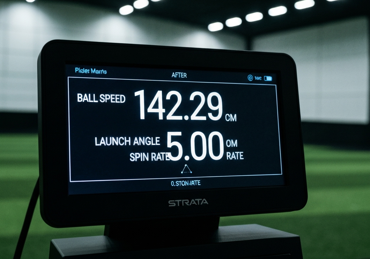 Launch monitor data for Callaway Strata driver