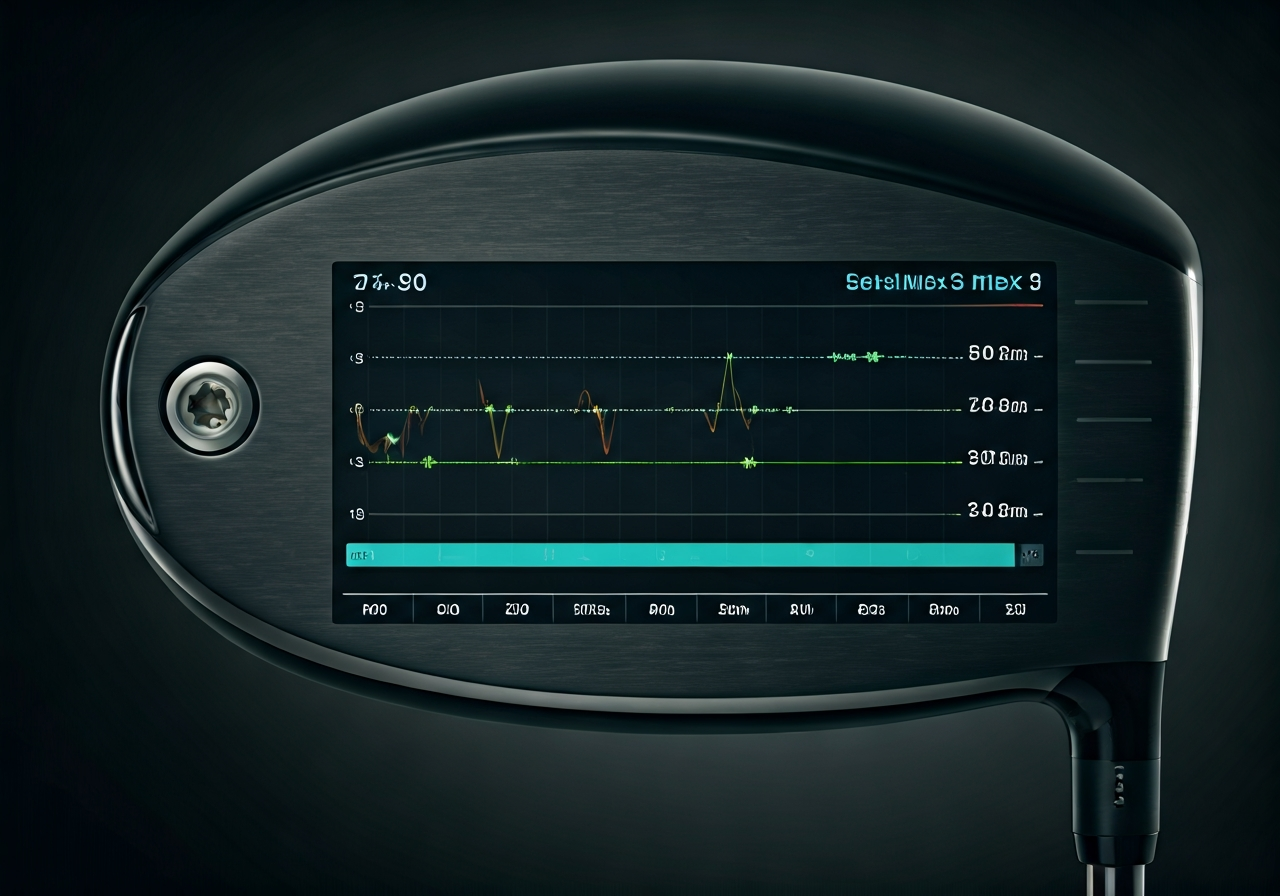 Launch monitor data readout for Callaway Rogue ST Max 3 Wood 2026