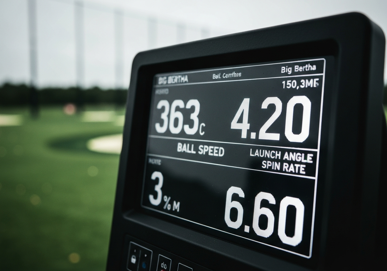 Are Callaway Big Bertha Drivers Good for Beginners? Expert Opinion (2026) 1 Launch monitor data for Callaway Big Bertha driver
