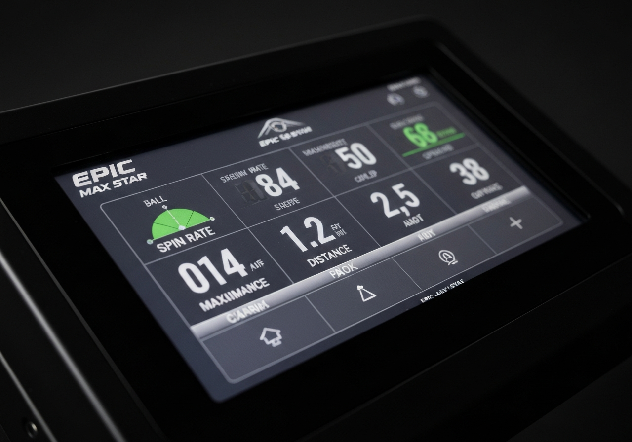 Launch monitor data for Callaway Epic Max Star driver